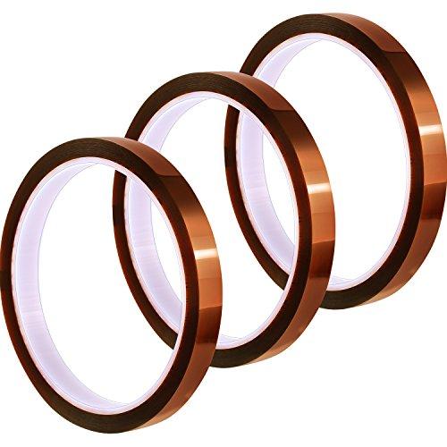 10mm x 33m Heat Resistant Tape – Thermal Adhesive Sublimation Tape Roll for Heat Transfer Printing