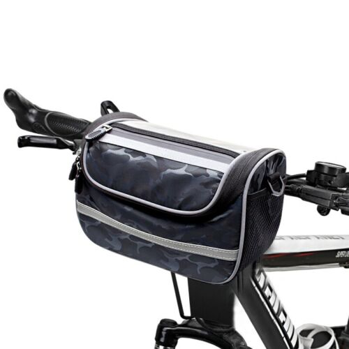 Waterproof Cycling Front Bag Portable Bike Handlebar Bicycle Phone Holder