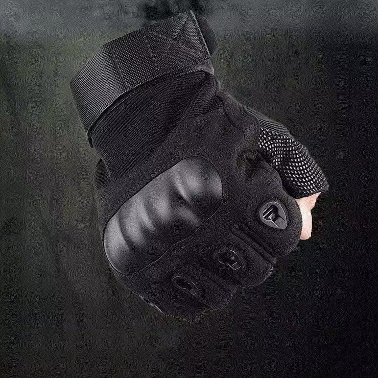 Tactical Half Finger Gloves Army Military Outdoors
