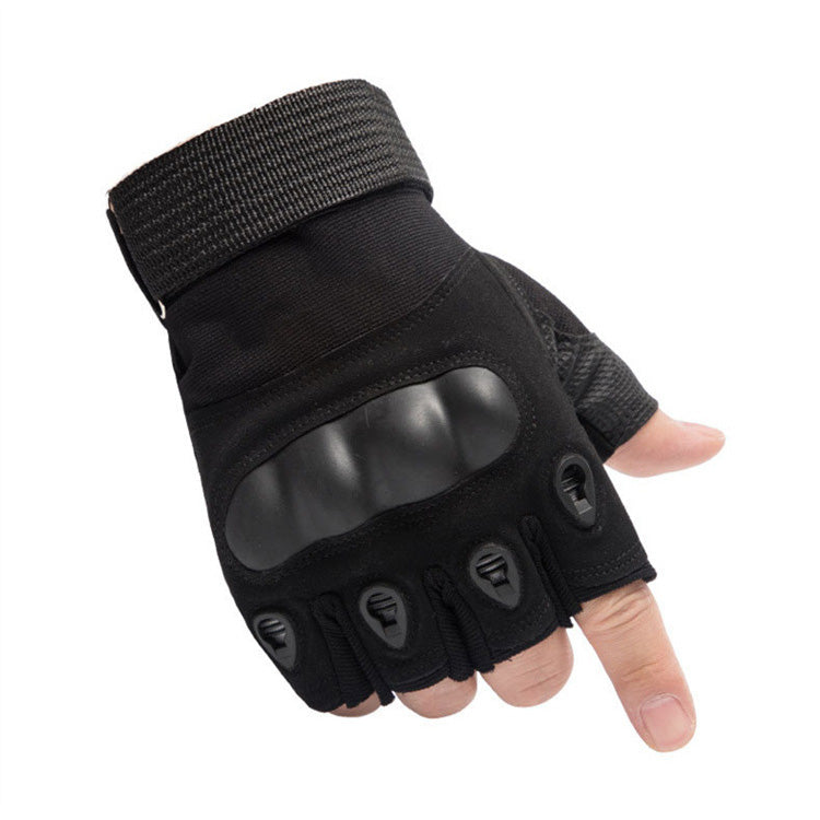 Tactical Half Finger Gloves Army Military Outdoors
