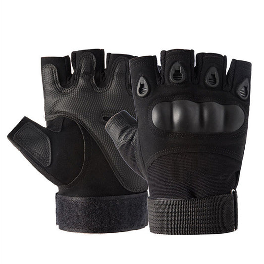 Tactical Half Finger Gloves Army Military Outdoors