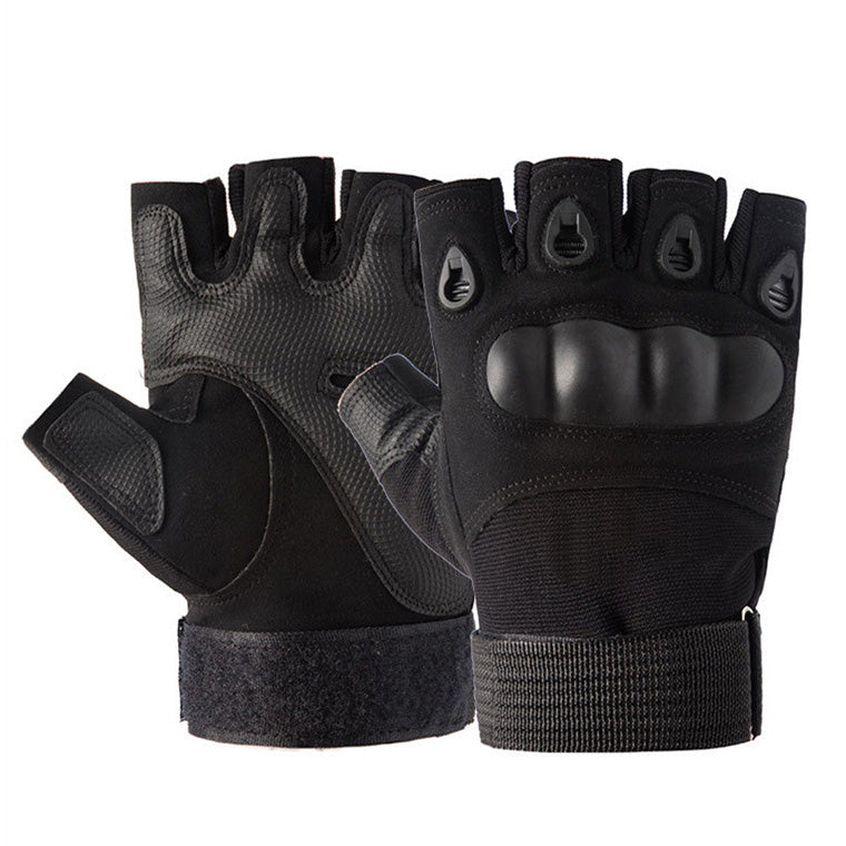 Tactical Half Finger Gloves Army Military Outdoors