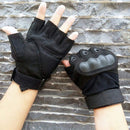 Tactical Half Finger Gloves Army Military Outdoors