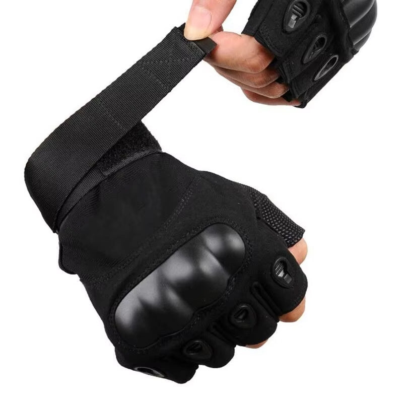 Tactical Half Finger Gloves Army Military Outdoors