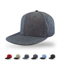 Fashion Trucker Cap Unisex Adjustable Baseball Hat Adult Plain Flat Visor Snapback- DS1068