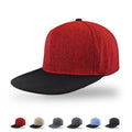 Fashion Trucker Cap Unisex Adjustable Baseball Hat Adult Plain Flat Visor Snapback- DS1068