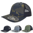 Stylish Mesh Trucker Cap Hat Unisex Adjustable Luxury Baseball Various Colors DS-3005