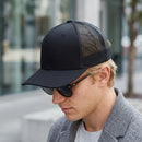 Stylish Mesh Trucker Cap Unisex Adjustable Snapback Hat Luxury Baseball DS-3005