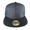 Fashion Trucker Cap Unisex Adjustable Baseball Hat Adult Plain Flat Visor Snapback- DS1068