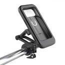 Universal Motorcycle Phone Mount 360° Adjustable Waterproof Bike Holder with Touchscreen Compatible Case