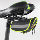 Bicycle Saddle Bag Waterproof Reflective Strip Storage Cycling Rear Seat Pouch