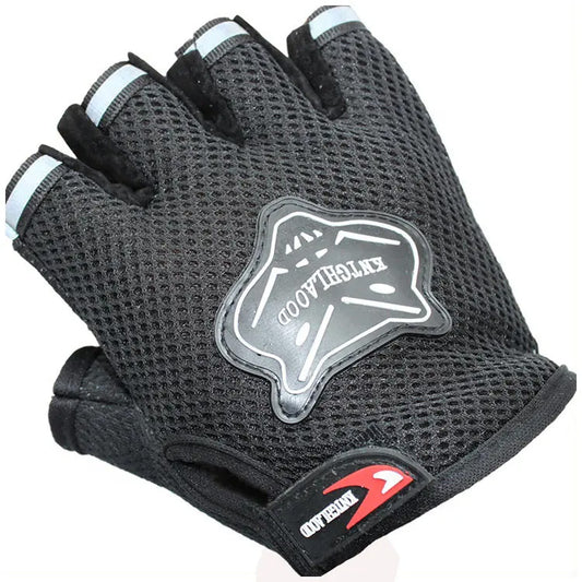 Kids Bike Gloves Half Finger For Children Cycling Motocross BMX MX