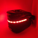 Waterproof Bike Saddle Bag With USB Rechargeable LED