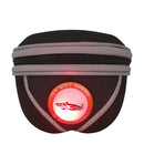 Bike Storage Saddle Bag With Tail Light Waterproof Portable Bicycle Cycling Seat Pannier