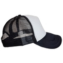 Plain Trucker Hat Cap - Foam Front With Mesh Unisex Adjustable Baseball - DS1035