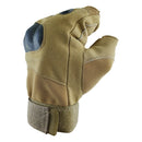 Tactical Half Finger Gloves Army Military Outdoors