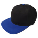 Plain Trucker Cap Hat Hip-Hop Flat Peak Visor Dancer Hat Adjustable - DS-10FLAT