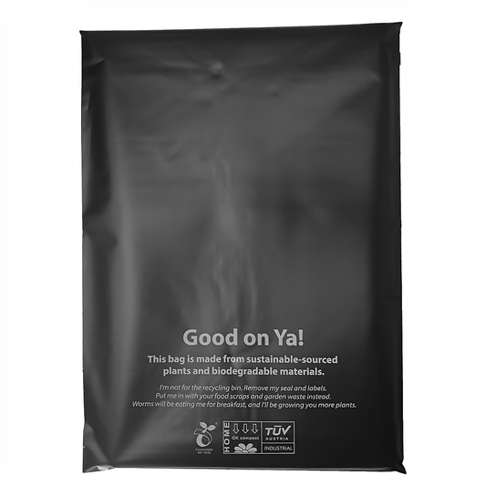 100 Pack Biodegradable Compostable Mailer Bag - 245x340mm