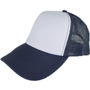 Plain Trucker Hat Cap - Foam Front With Mesh Unisex Adjustable Baseball - DS1035