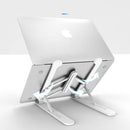 Portable Adjustable Laptop Tablet Stand Compact Lightweight Ergonomic Notebook