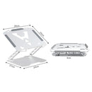 Adjustable Ergonomic Aluminum Laptop Stand Tablet Notebook Holder Foldable