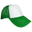 Plain Trucker Hat Cap - Foam Front With Mesh Unisex Adjustable Baseball - DS1035
