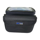 Bike Front Frame Bag Bicycle Tube Double Bag With Phone Holder Side Pouch Pannie