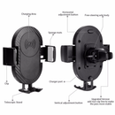 Car Fast Wireless Charger Holder Air Vent Mount Bracket Qi 3 in 1