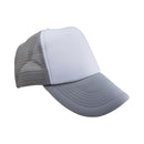 Plain Trucker Hat Cap - Foam Front With Mesh Unisex Adjustable Baseball - DS1035