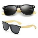 Unisex Bamboo Polarized Sunglasses Fashion Women Men Wooden UV400 Protection