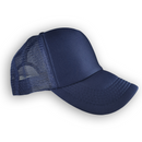 Plain Trucker Hat Cap - Foam Front With Mesh Unisex Adjustable Baseball - DS1035