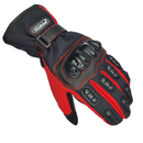 Motorbike Winter Gloves Carbon Fiber Motorcycle Thermal Gloves Ski Snow