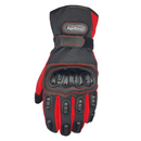 Motorbike Winter Gloves Carbon Fiber Motorcycle Thermal Gloves Ski Snow