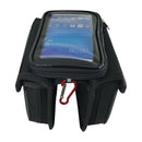 Bike Front Frame Bag Bicycle Tube Double Bag With Phone Holder Side Pouch Pannie