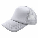 Plain Trucker Hat Cap - Foam Front With Mesh Unisex Adjustable Baseball - DS1035