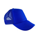 Plain Trucker Hat Cap - Foam Front With Mesh Unisex Adjustable Baseball - DS1035