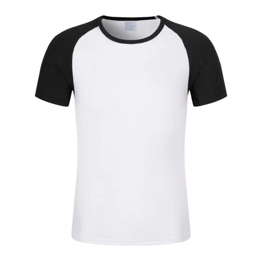 Plain Polyester T Shirt Unisex Coloured Tee Sublimation Transfer High Quality